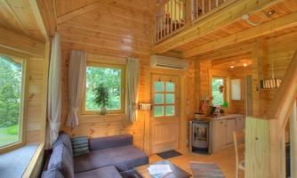 Chalet Wohnbereich im EG