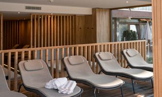 Schwimmbad Ruhebereich