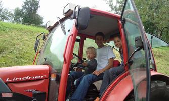 Eine Traktorfahrt gehört dazu!