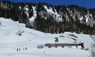 Geführte Schneeschuwanderung mit dem Wirt