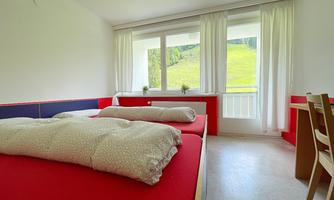 Doppelzimmer mit Balkon Sportgästehaus Unterberg