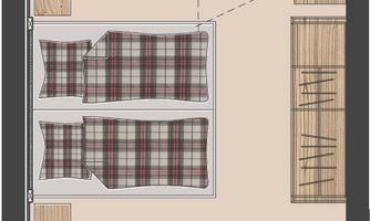 Grundriss Doppelzimmer Kaiserblick Deluxe
