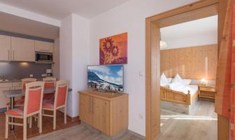 Appartement 1 Küche Schlafzimmer