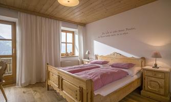 Bauernhof Mühlberg - App. Unterberg - Schlafzimmer