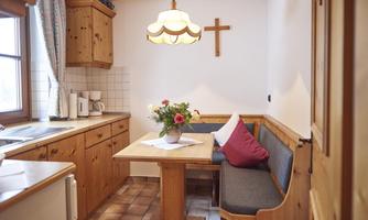 Apartment 3 Küche mit Essecke