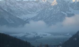 Haus Salvenmoser Blick im Frühling