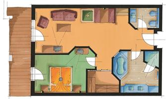 Suite Royal Grundriss