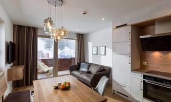 Wohnküche Appartement Gabi