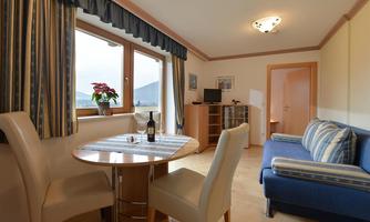 Wohnzimmer im Haus Florian/Kössen