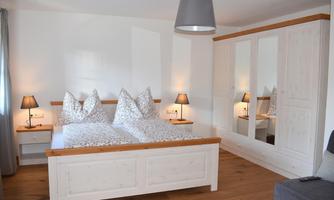 Haus Lindeneck, Fewo klein, Schlafzimmer 1