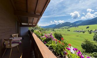 Typ D - Zimmerausblick zum Walchsee