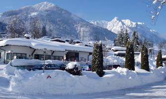 Blick auf das Kaisergebirge