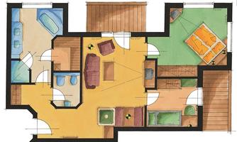 Suite Sissy Grundriss