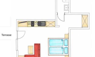 Typ E - Plan Ferienwohnung