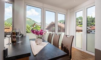 Appartement Schwaighofer, Wintergarten 1, Esszimme