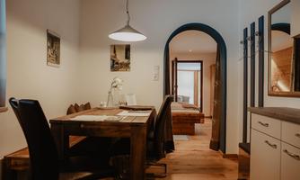 Essbereich Klausenberg Alpengruß