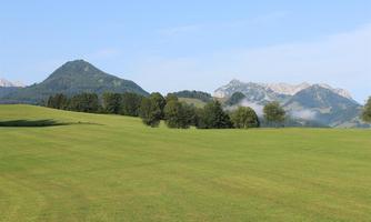 Bauernhof Oberhochstätt Aussicht vom Balkon