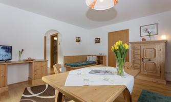 Ferienwohnung Zahmer Kaiser Wohnzimmer