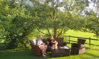 Kuschelecke im Garten