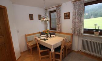 Familienappartement, Essbereich