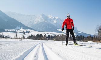 Langlaufen im Winter