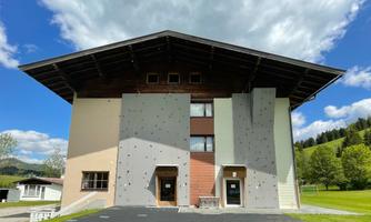 Kletterwand Sportgästehaus Unterberg