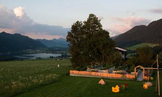 Seeblick in Abendstimmung