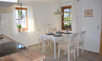 Haus Lindeneck, Fewo klein, Wohnküche