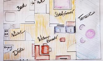 Grundriss Apartment Forelle Fischerwirt Walchsee