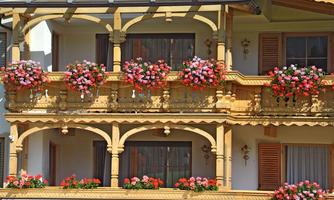 Südbalkone mit Blick