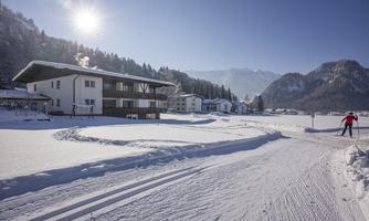 Appartementhaus Montana direkt an der Loipe