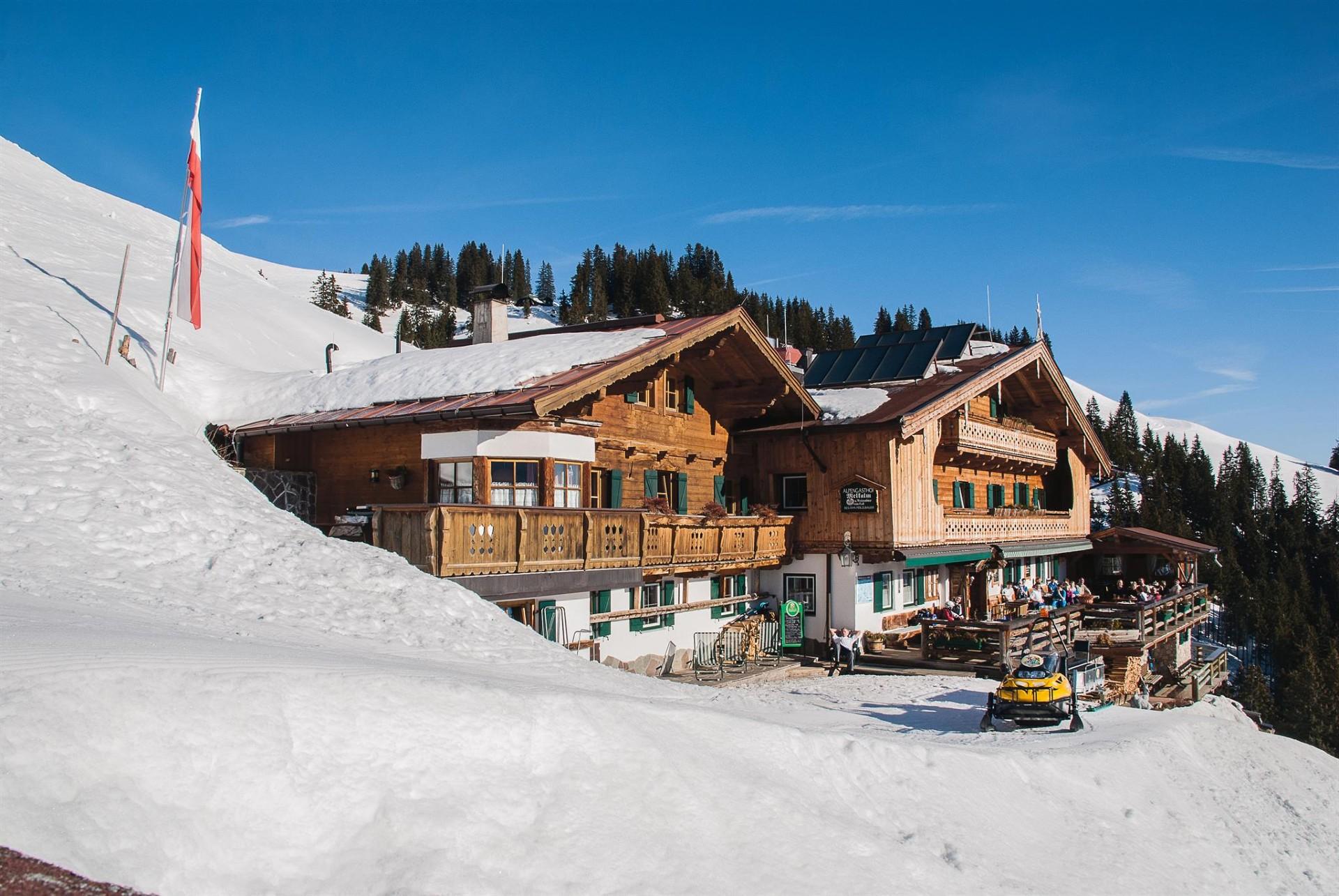 Melkalm, Berggasthof