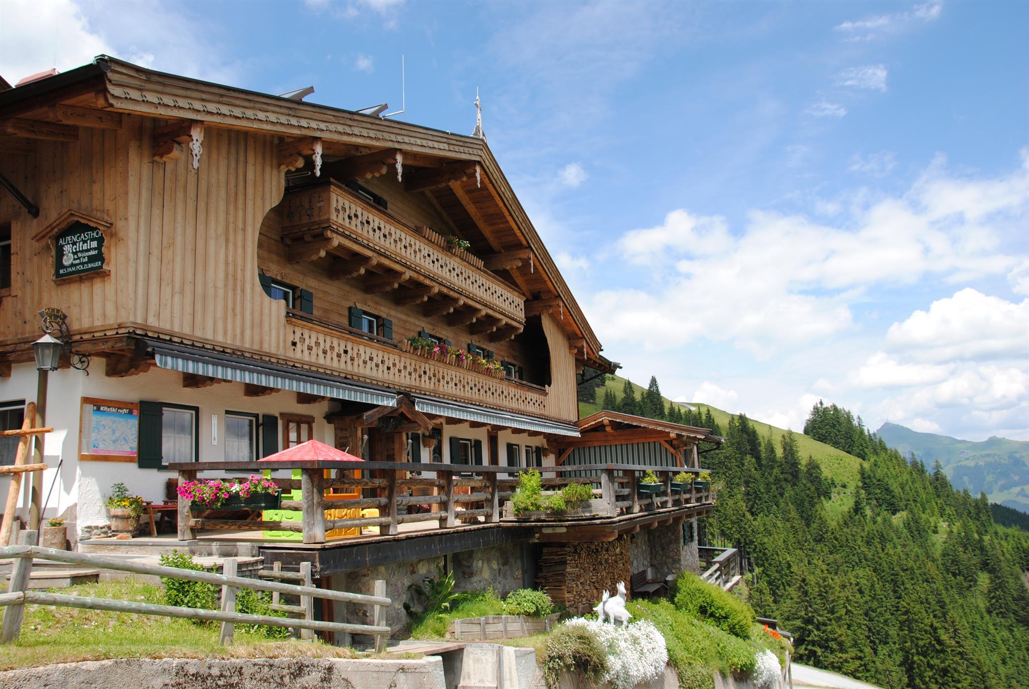 Melkalm, Berggasthof
