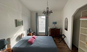 Bedroom with balcony access
