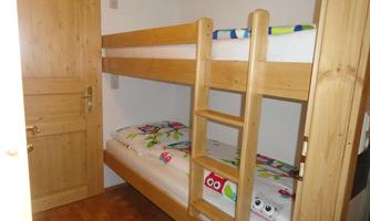 Schlafzimmer mit Stockbett