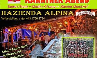 Kärntner Abend auf der Hazienda Alpina Beispielbild