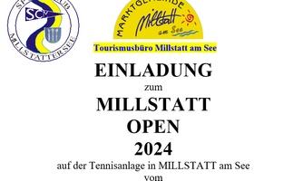 Tennis - MILLSTATT OPEN 2024 Beispielbild