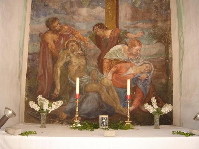 Geteilte Kirche am Kreuzbichl | Richtung Eisentratten