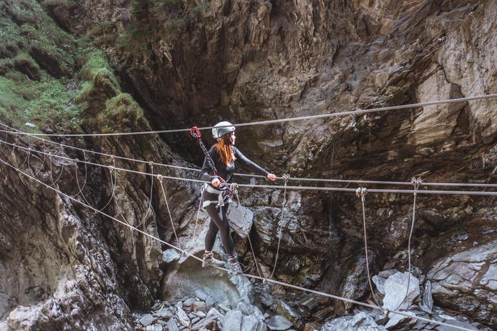 Möllschlucht Klettersteig