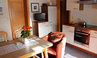 Wohnküche Ferienwohnung Morgensonne