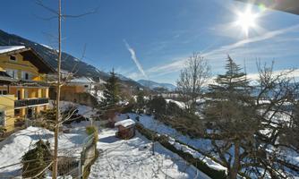 Aussicht Wohnung Theresa im Winter