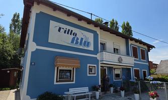 The front of the Villa Blu.