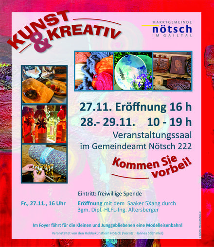 Ausstellung der Hobbykünstler Nötsch