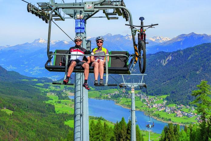 Bergbahn Weissensee - Sommer