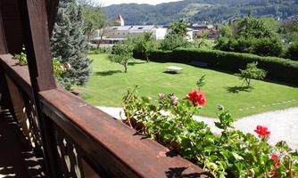Ausblick vom Balkon