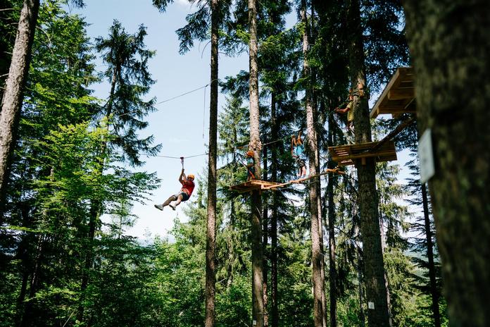 Flying Fox Park am Wildensteiner Wasserfall