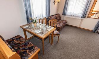 Sitzecke Appartements Nockalm