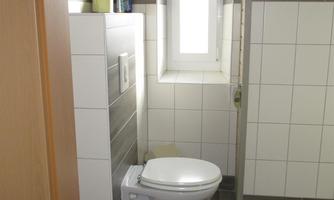 WC im Badezimmer