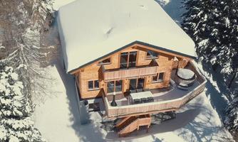 Chalet Typ Almsommer - Ansicht von oben