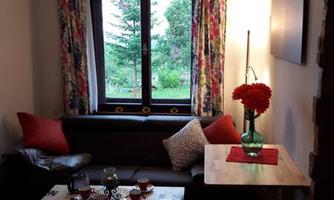 Wohnzimmer mit zusätzlichem Schlafsofa